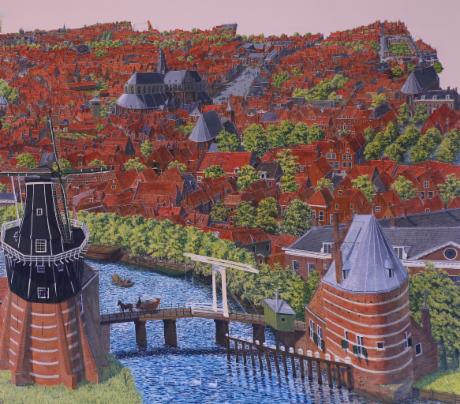 Foto Molen De Adriaan in Haarlem, Aussicht, Museen & galerien, Nachbarschaft, platz, park