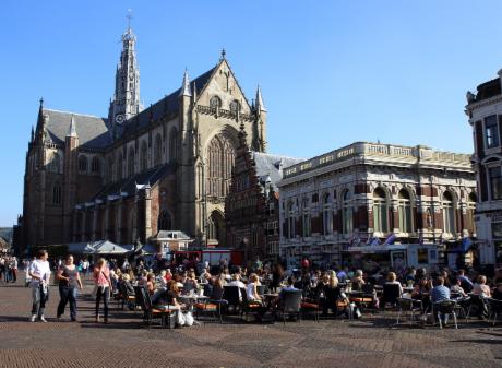 Foto Grote Markt in Haarlem, Aussicht, Kaffee, Getränk, Nachbarschaft