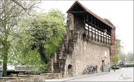 Foto Stadsmuur in Zwolle, Aussicht, Sehenswürdigkeiten & wahrzeichen