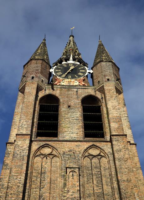 Foto Oude Kerk in Delft, Aussicht, Besichtigung