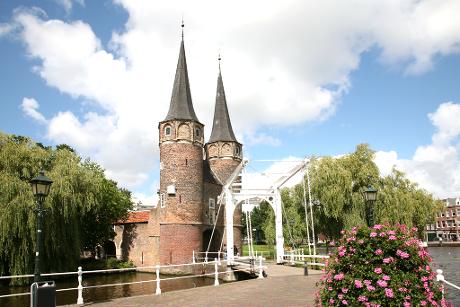 Foto Oostpoort in Delft, Aussicht, Sehenswürdigkeiten & wahrzeichen