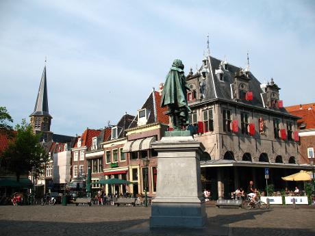 Foto Roode Steen in Hoorn, Aussicht, Nachbarschaft, platz, park