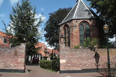 Foto Hofje Armen de Poth in Amersfoort, Aussicht, Sehenswürdigkeiten & wahrzeichen, Nachbarschaft, platz, park