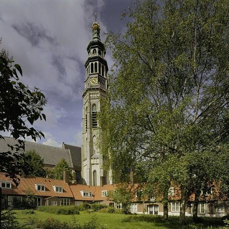 Foto Hofje Onder den Toren in Middelburg, Aussicht, Sehenswürdigkeiten & wahrzeichen