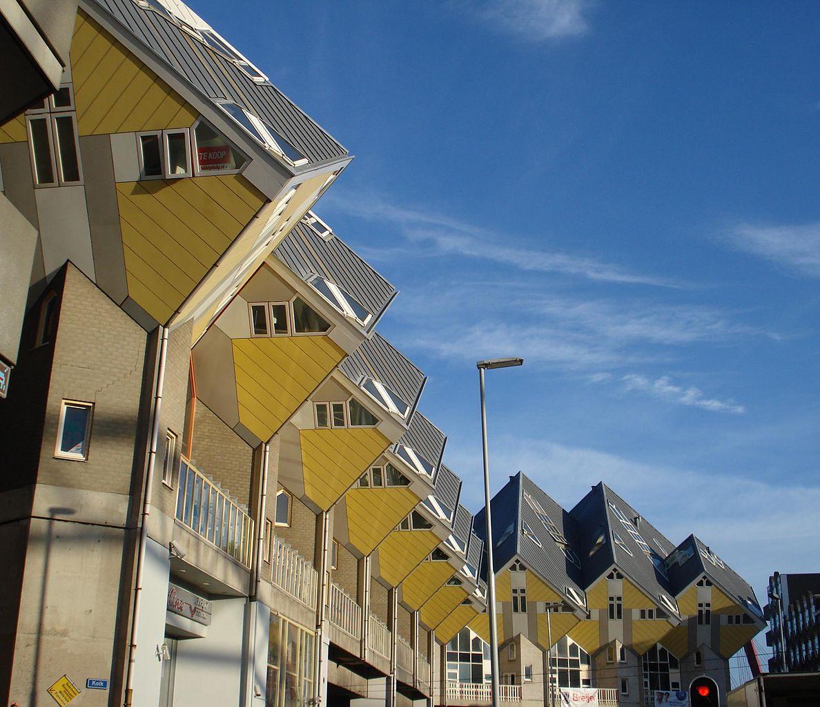 Foto Kubuswoningen in Rotterdam, Aussicht, Sehenswürdigkeiten & wahrzeichen, Aktivitäten - #1