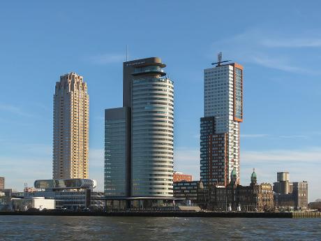 Foto Wilhelminapier in Rotterdam, Aussicht, Besichtigung, Herumlaufen