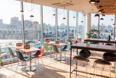 Foto Blue Amsterdam in Amsterdam, Essen & Trinken, Kaffee, Mittagessen, Getränk