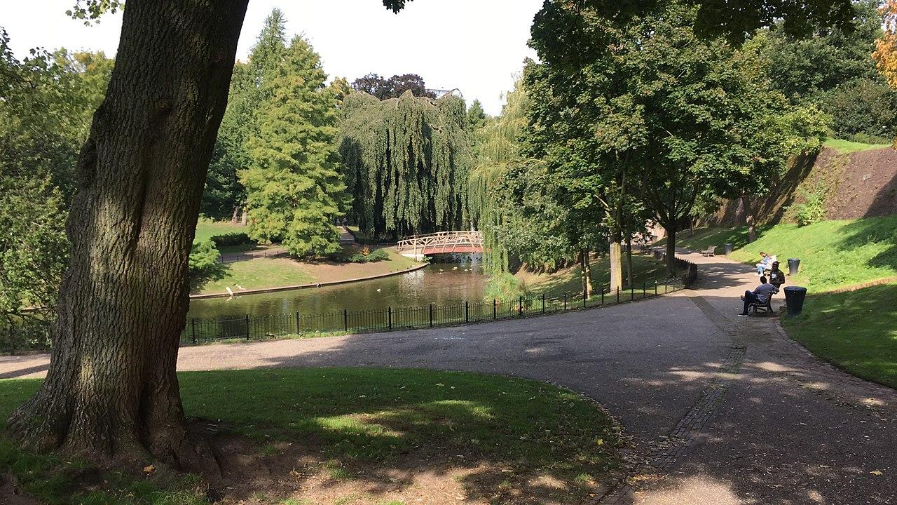 Foto Kronenburgerpark in Nijmegen, Aussicht, Herumlaufen - #1