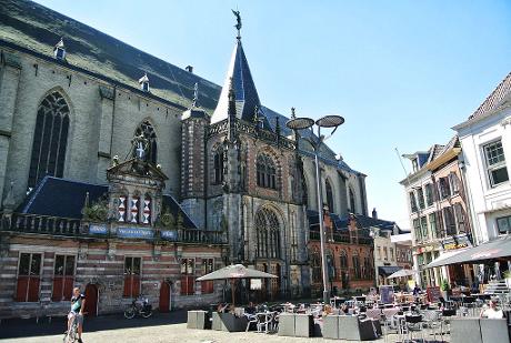 Foto Grote of Sint-Michaëlskerk in Zwolle, Aussicht, Anzeigen, Aktivität, Veranstaltung