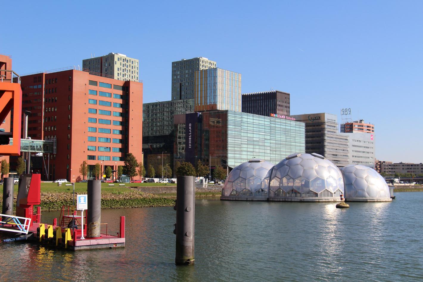 Foto Drijvend Paviljoen in Rotterdam, Aussicht, Besichtigung - #1