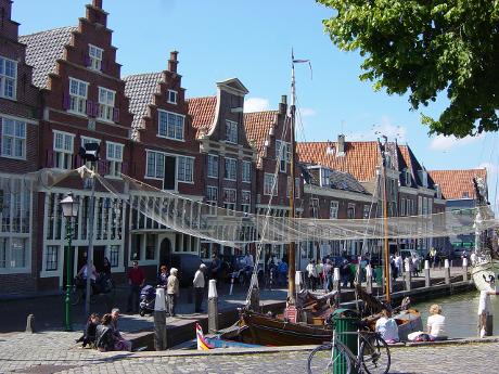 Foto Binnenhaven in Hoorn, Aussicht, Nachbarschaft, platz, park