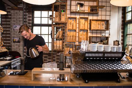 Foto BeanBrothers in Eindhoven, Einkaufen, Delikatessen kaufen, Trinke kaffee, tee