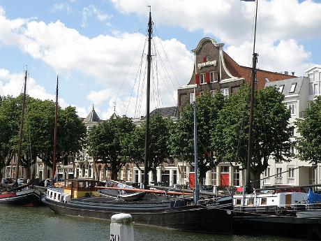 Foto Wolwevershaven in Dordrecht, Aussicht, Nachbarschaft, platz, park