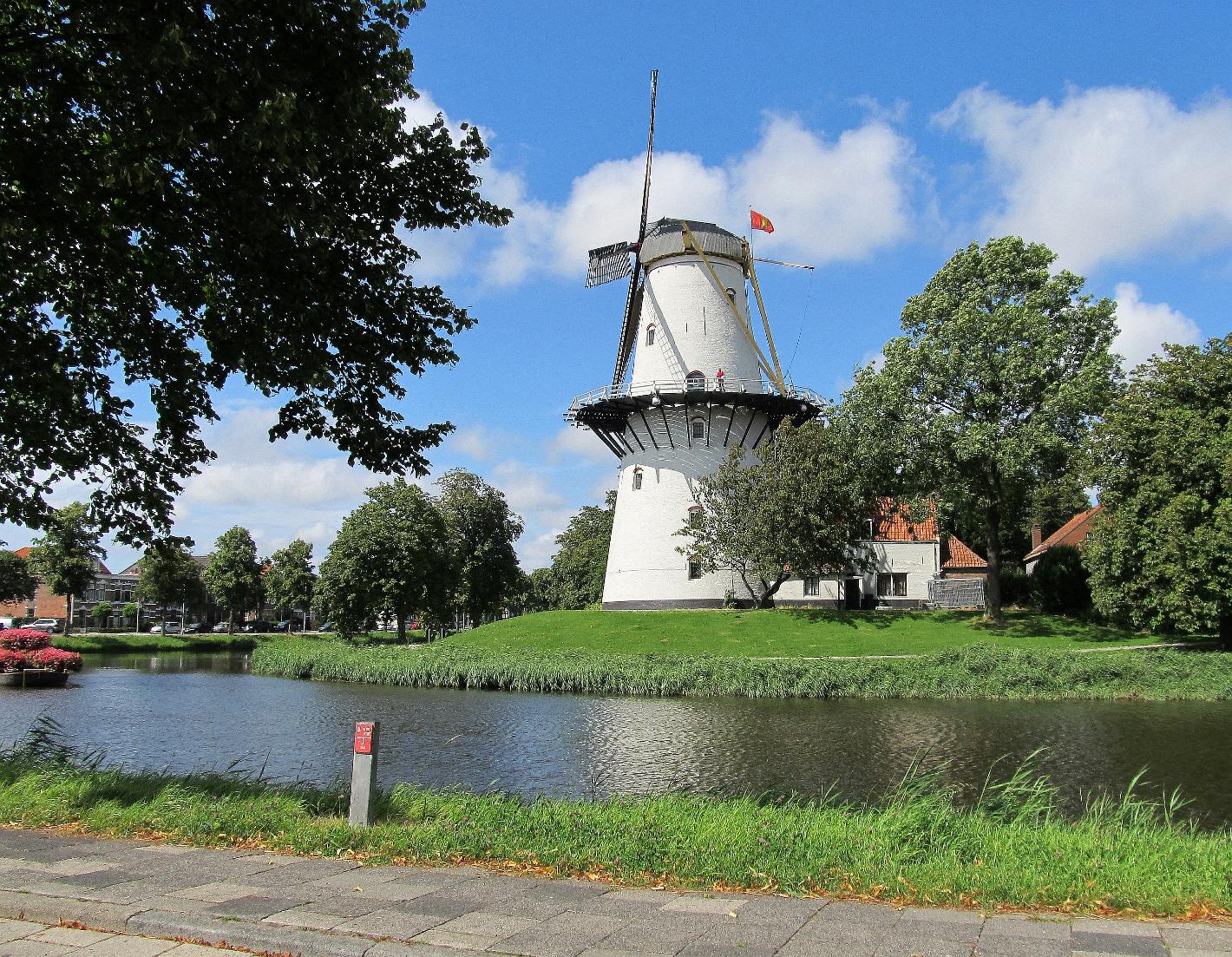 Foto Molen De Hoop in Middelburg, Aussicht, Sehenswürdigkeiten & wahrzeichen - #1