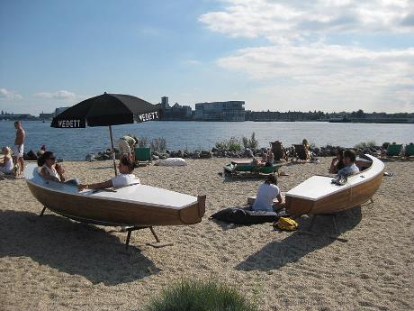 Foto Pllek in Amsterdam, Essen & Trinken, Mittagessen, Getränk, Abendessen