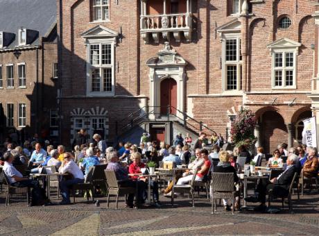 Foto Grote Markt in Haarlem, Aussicht, Kaffee, Getränk, Nachbarschaft