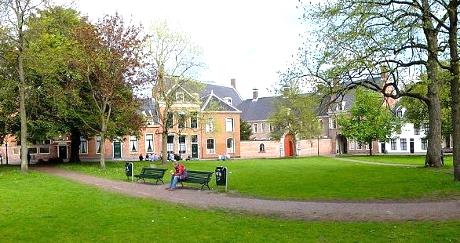 Foto Martinikerkhof in Groningen, Aussicht, Nachbarschaft, platz, park