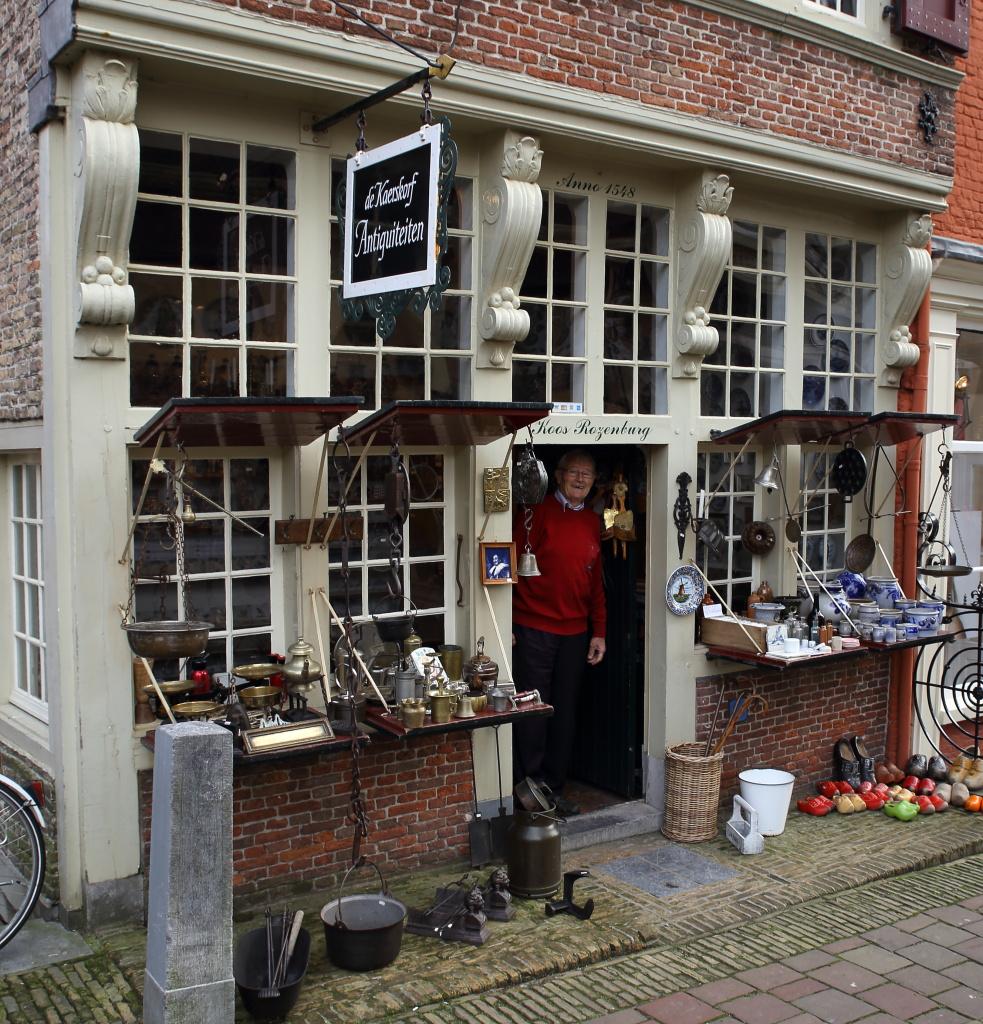 Foto Koos Rozenburg Antiquiteiten in Delft, Einkaufen, Whonen & kochen - #1